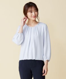 J.PRESS LADIES S ポリエステルツイル タックネック カットソー