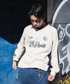 WEGO 【ユニセックス着用ITEM/MLサイズ展開】ラインスリーブゲームT（LS）