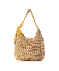 UNBILLION カシュカシュ cachecache / ドロストギャザーハンドル柄編2wayトート