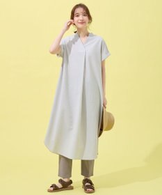 ANY 【洗濯機可】サッカーストライプワンピース