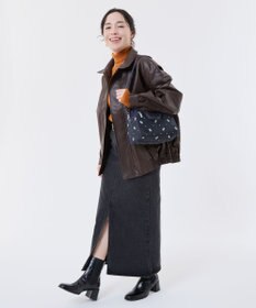 LeSportsac EVERYDAY SM SATCHEL/フローラルラティスEMB