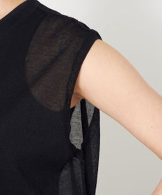 NAVE シアーニット ノースリーブ