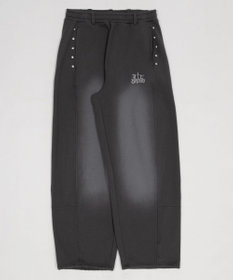 WEGO 【ユニセックス着用ITEM/ウエストゴム】ロゴスウェットパンツ