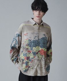 WEGO アムンゼンパターンBIGシャツ