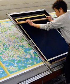 Marca 【Marcaオリジナル】色面シルエット馬車 小判スカーフ シルクツイル