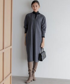 組曲 L キーネックニット ワンピース