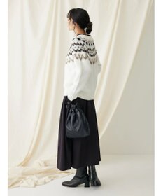 CRAFT STANDARD BOUTIQUE 求心柄ニットプルオーバー