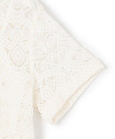 23区 【洗える】レース ブラウス