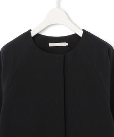 ICB 【洗える・ブラックフォーマル】 TaPeダブルクロス ケープコート