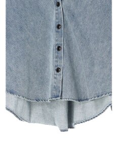 CRAFT STANDARD BOUTIQUE デニムギャザーヨークブラウス