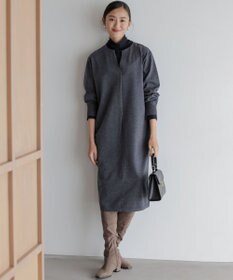 組曲 L キーネックニット ワンピース