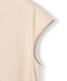 23区 L 【接触冷感/撥水加工/洗える】ストレッチブロード Vネックワンピース