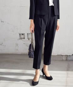 ANY SIS S 【セットアップ対応】セレモニーダブルクロス テーパードパンツ