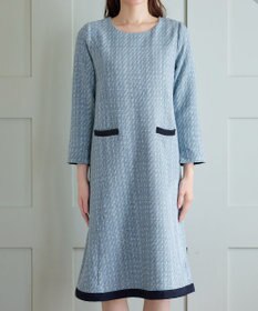 Tiaclasse ツイードAラインワンピース