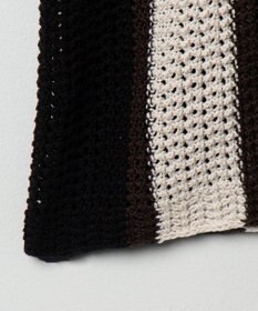 WEGO メッシュストライプニットカーディガン（SS）