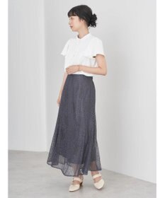 earth music&ecology ラッフルブラウス