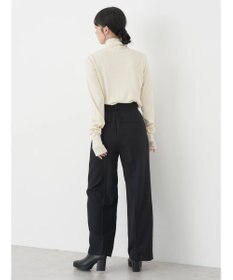 earth music&ecology ＴＲウールブレンドタートルネックプルオーバー