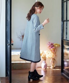 Tiaclasse ツイードAラインワンピース