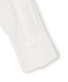 BEIGE， GALENA / コットンレースバンドカラーシャツ