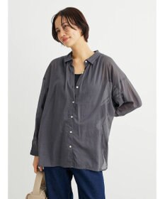 Green Parks インド綿　柔らかボイルシャツ