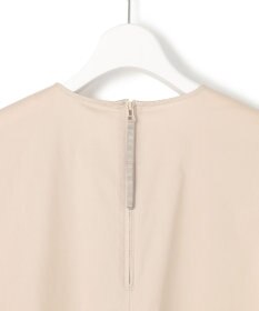 23区 L 【接触冷感/撥水加工/洗える】ストレッチブロード Vネックワンピース