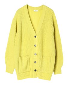 earth music&ecology アンチピリング畦Ｖネックカーディガン