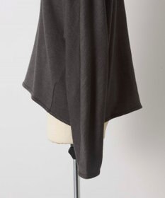 TOQUE 〈大草直子さんアドバイザー〉ロイヤルベビーアルパカ×タンギスコットン 裏毛 Vネックトップス