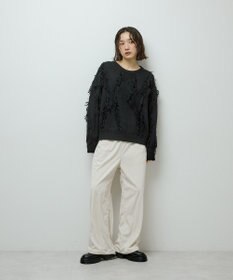 Green Parks フリンジニットプルオーバー