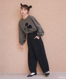 earth music&ecology 【予約】Disney/アソート刺繍入り靴下