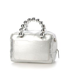 UNBILLION カカトゥ kakatoo / メタルビーズハンドル2wayスクエアバッグ