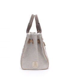 A.D.M.J. 【ファブリック】リネンラメクロス/前金具付トート32cm(Dカン＋)リネンラメクロス/前金具付トート40cm(Dカン＋)