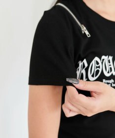 WEGO ZIPデザイングラフィックちびT