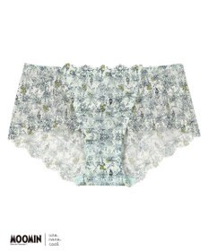 une nana cool 【ムーミン】MOOMIN × une nana ccol 364 総レースショーツ