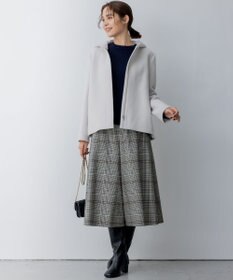 組曲 2WAYショートビーバー フーテッドコート