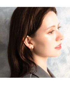 blancotokyo 【金属アレルギー対応】チェーンフープピアス GIUSTIZIA pierce