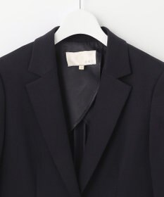 自由区 【好評につき追加生産/洗える】WASHABLEPONTE テーラードジャケット