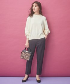 ANY SIS 【蓄熱効果】サーモトロン 2WAYストレッチ テーパードパンツ（チェック柄）