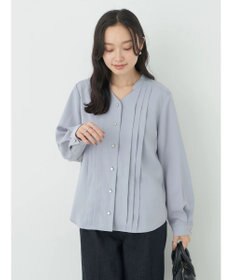 earth music&ecology タックブラウス