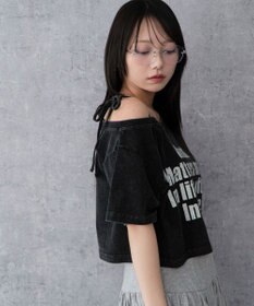 WEGO 2WAYオフショルショートT