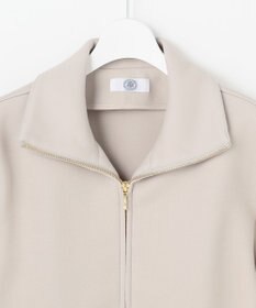 J.PRESS LADIES S 【WEB限定】ダンボールジャージー ハイネック ブルゾン