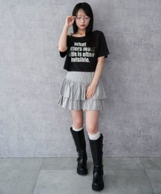 WEGO 2WAYオフショルショートT