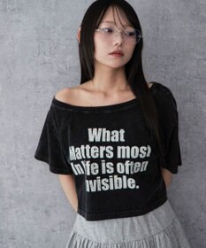 WEGO 2WAYオフショルショートT