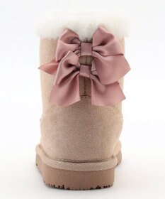 ANY KIDS リボンフェイクムートンブーツ