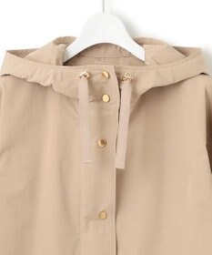 23区 L 【洗える/撥水加工】ブライトウェザークロス フーテッド アウター