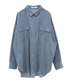AMERICAN HOLIC Ｗポケットコーデュロイシャツ