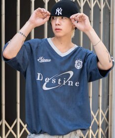 WEGO 【ユニセックス着用ITEM/MLサイズ展開】フェイクスウェードゲームT（SS）