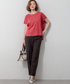 23区 L 【Oggi・CLASSY.掲載】ストレッチジョーゼット テーパード パンツ