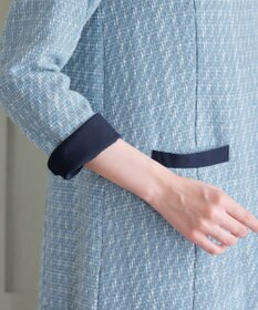 Tiaclasse ツイードAラインワンピース