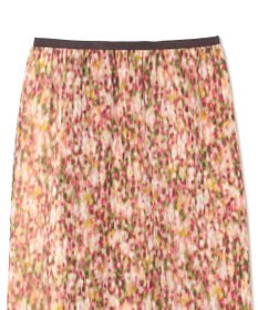 BEIGE， 【洗える】BORONIA / フラワーシフォンロングスカート