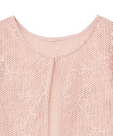 earth music&ecology フラワーコード刺繍カーディガン